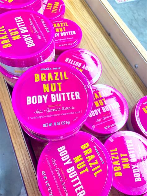 brazil nut body butter trader joe's dupe