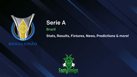 brazil serie a fixtures