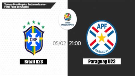 brazil u23 vs paraguay u23