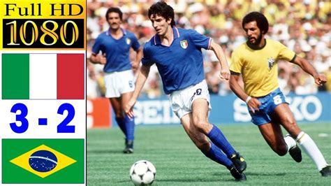 brazil v italy 1982 fifa world cup