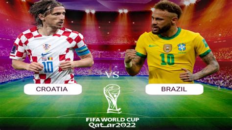 brazil vs croatia live stream 2022