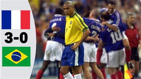 brazil vs france 1998 lineups