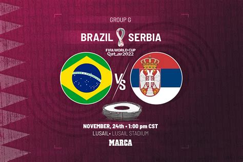 brazil vs serbia game time