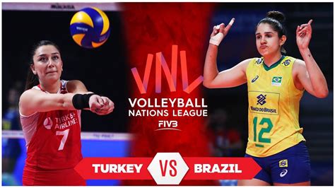 brazil vs turkey women's volleyball
