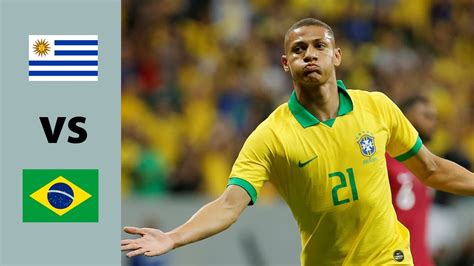 brazil vs uruguay 2020