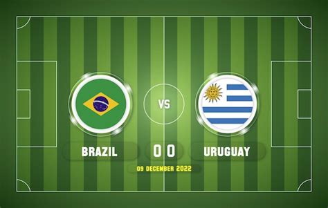 brazil vs uruguay 2022