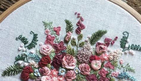 Brazilian Embroidery Designs Flowers Pinterest