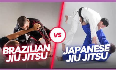 brazilian jiu jitsu vs japanese jiu jitsu