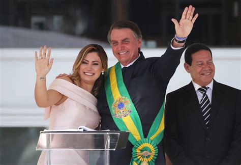 brazilian president jair bolsonaro wife