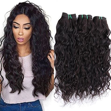 brazilian water wave hair weave adon1