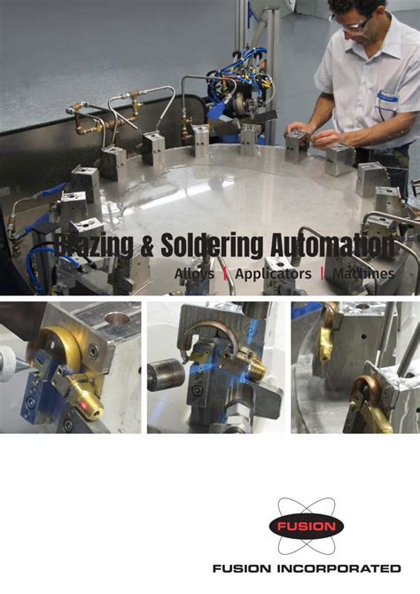 Brazing And Soldering Automation