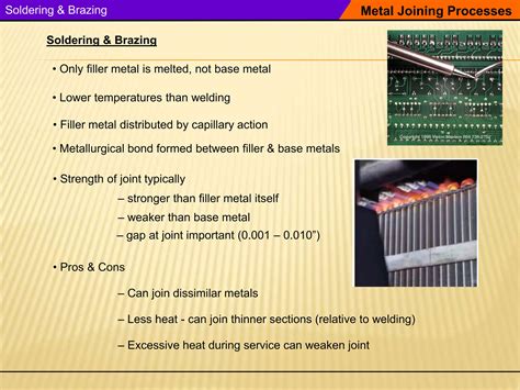 Brazing And Soldering Process