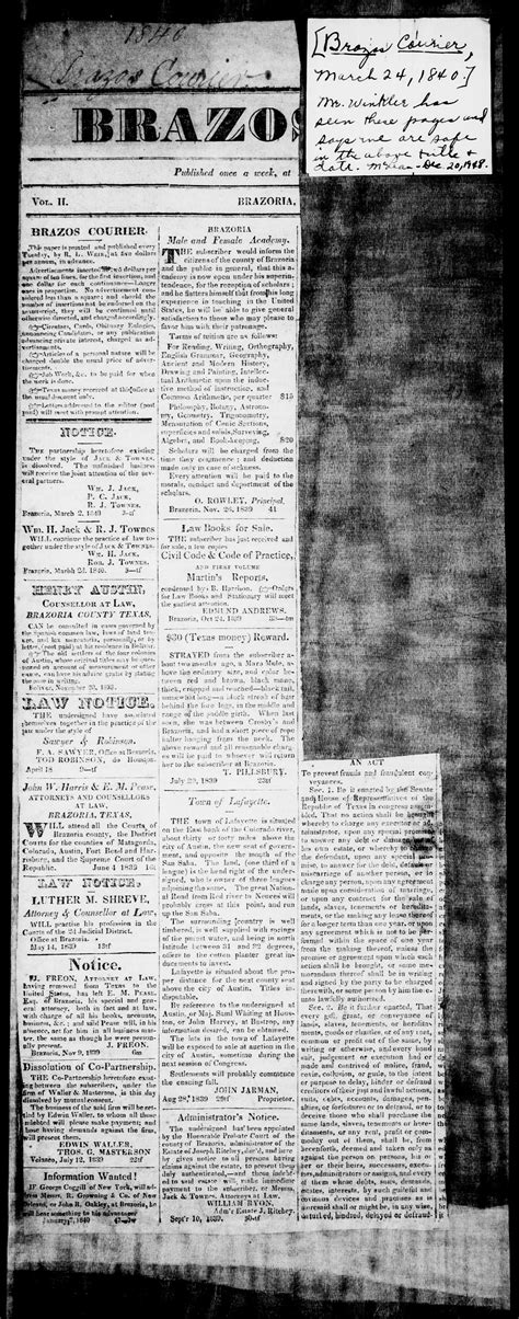 brazos busted newspaper