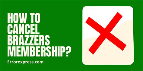 brazzers cancel subscription