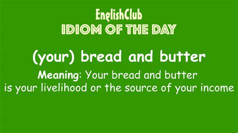 Bread And Butter Meaning In Tamil