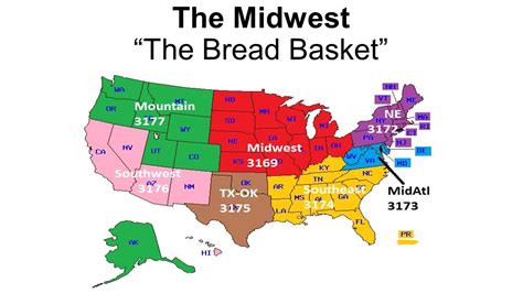 Bread Basket Area Of Usa