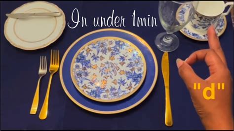 Bread Plate Left Or Right Side