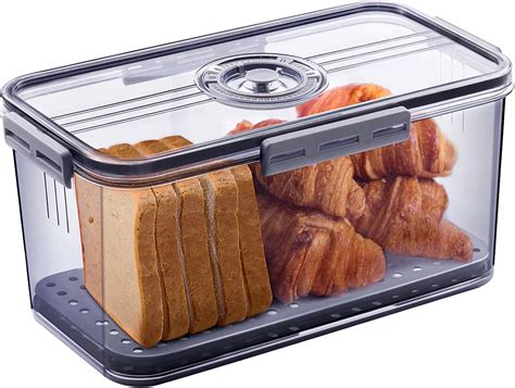 Bread Storage Container For Refrigerator