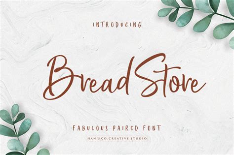 Bread Store Font