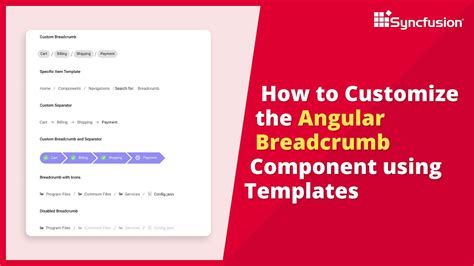 Breadcrumb Label Angular