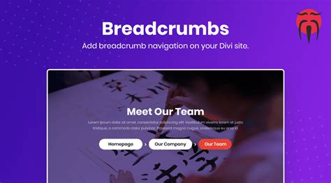 Breadcrumb Navigation Divi