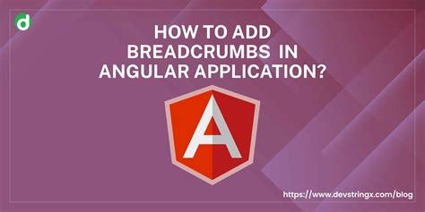 Breadcrumbs For Angular