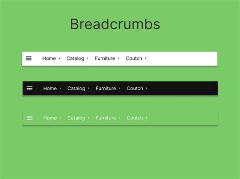 Breadcrumbs Ui W3Schools