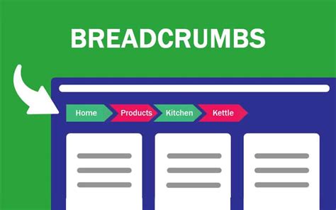 breadcrumbs website