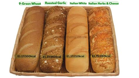 Breads They Have At Subway