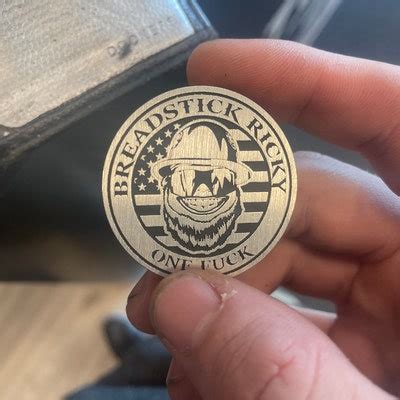 Breadstick Ricky Challenge Coin