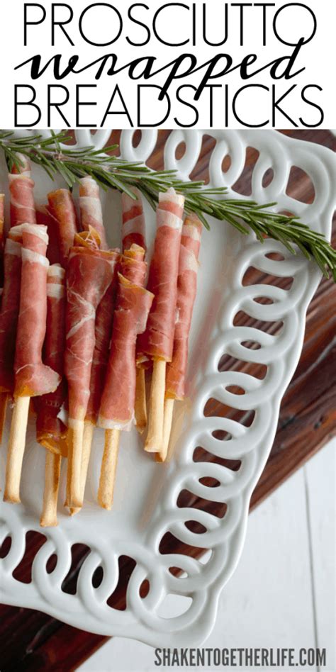 Breadsticks With Prosciutto Appetizer