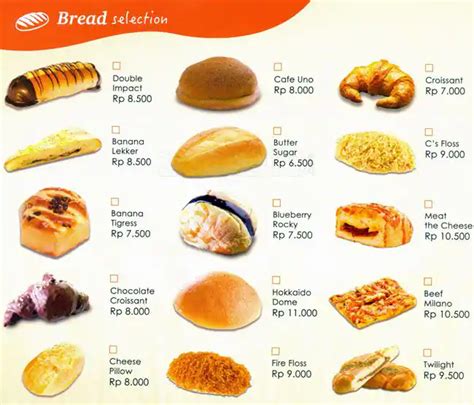 Breadtalk Bread Price List Philippines