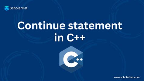 break and continue in cpp