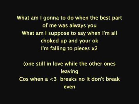 Break Even Lyrics