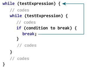 Break In While Loop Java
