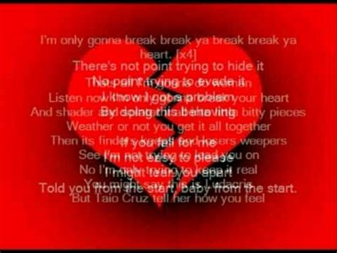 break your heart lyrics