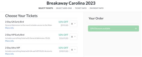 breakaway festival discount code