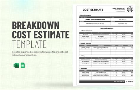 Breakdown Estimate