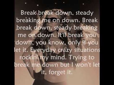 Breakdown Lyrics Mariah