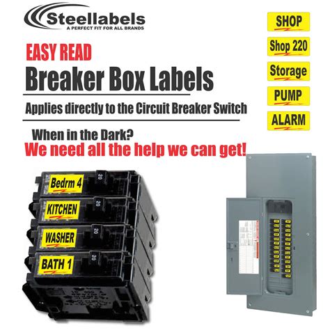 Breaker Box Labels Comedy