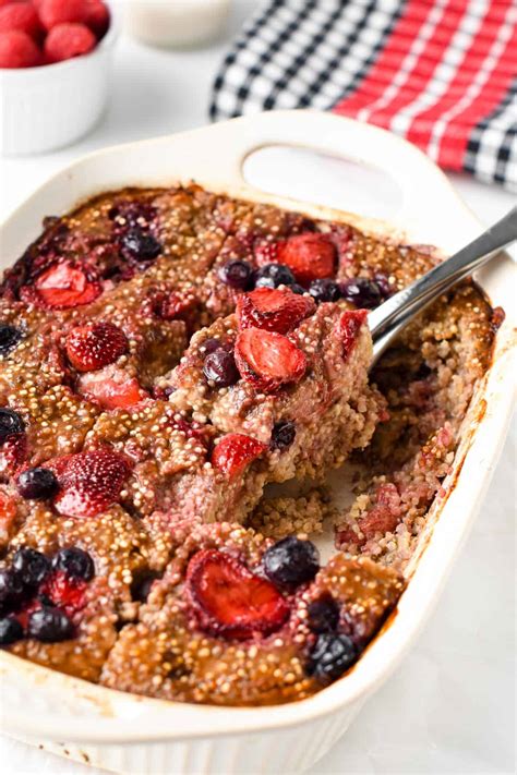 Breakfast Baked Quinoa