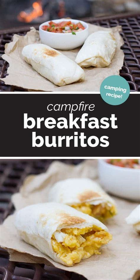 Breakfast Burritos Camping