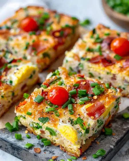 Breakfast Egg Bars