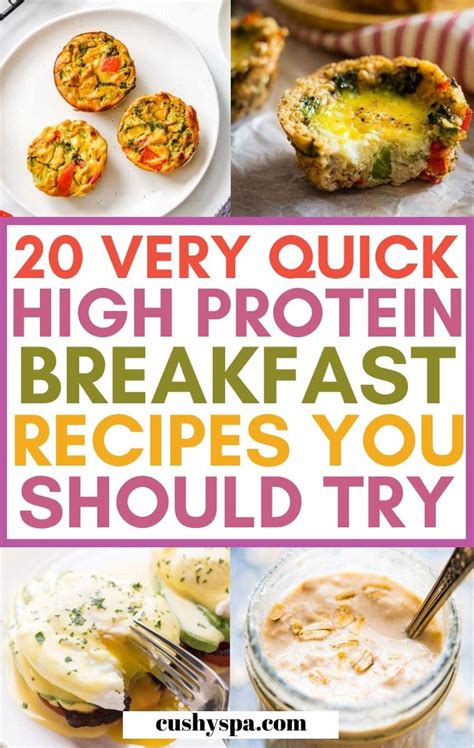 Breakfast Ideas Protein