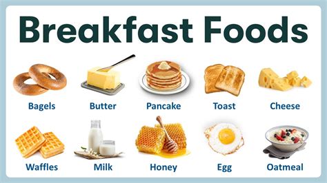 Breakfast Items That Start With C
