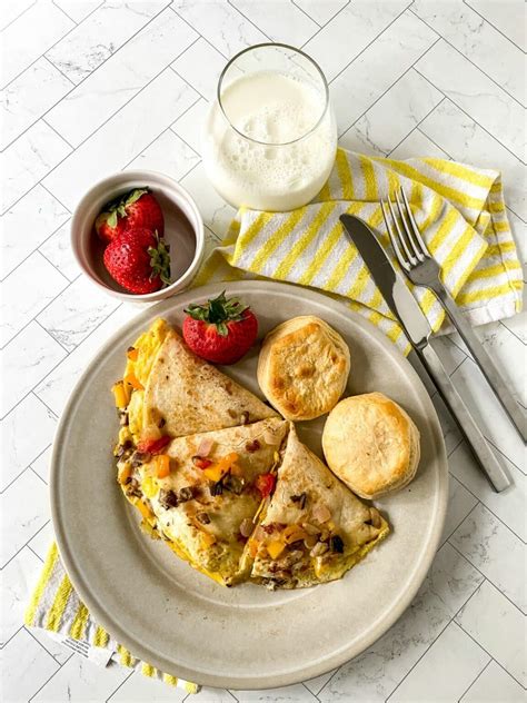 Breakfast Quesadilla Menu