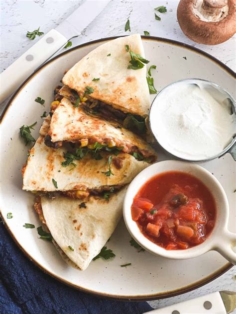 Breakfast Quesadilla Without Cheese