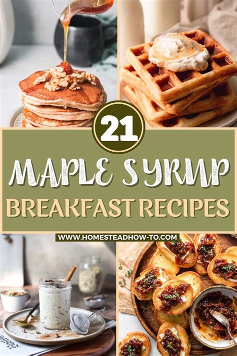 Breakfast Recipes With Maple Syrup