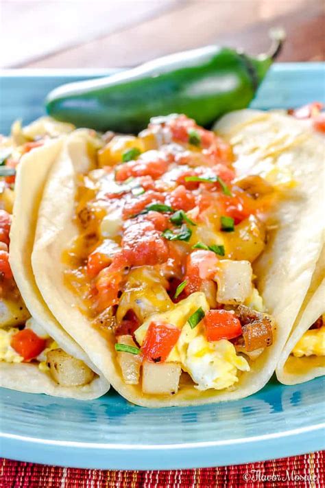 Breakfast Tacos With Potatoes
