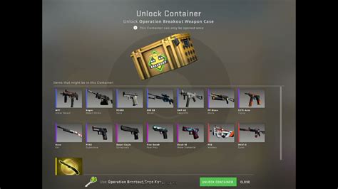 Breakout Weapon Case Csgo
